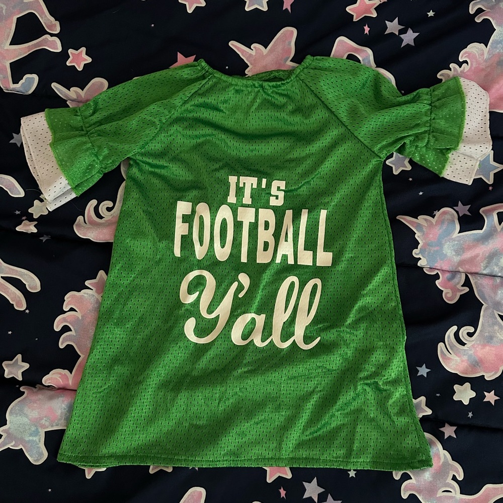 Little Girls Football Jersey